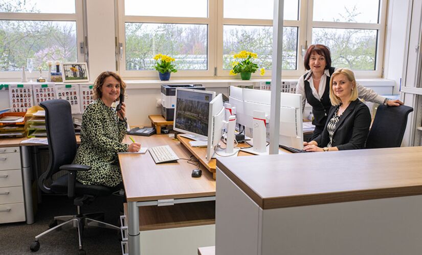 Das Sekretariat der Fachschule ist Anlaufstelle für Fragen zur Meisterprüfung